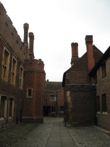 Back alley at Hampton Court Palace