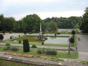 The gardens at Blenheim Palace