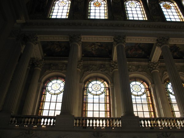 Chapel windows in Versailles