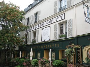 Montmartre neighborhood of Paris