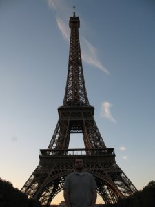 Mike and the Eiffel Tower