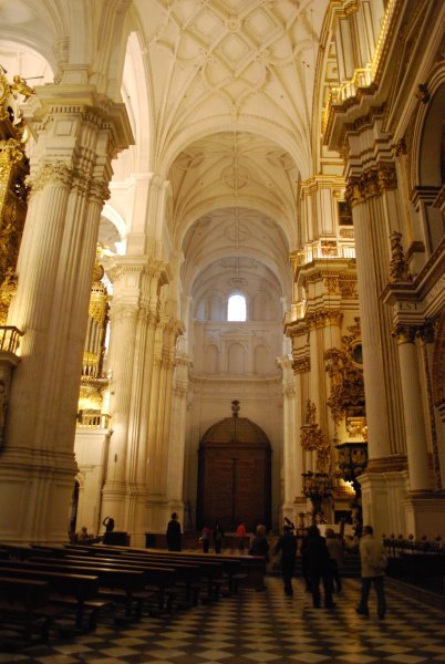Interior of Granada's Cathedral
