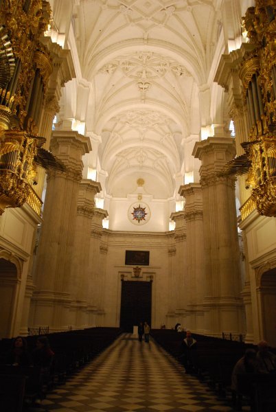 Interior of Granada's Cathedral