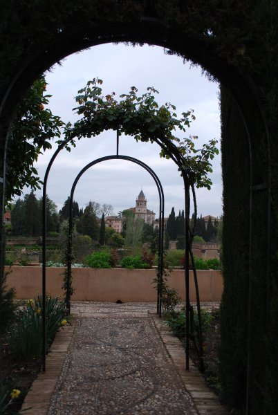 Generalife Gardens at the Alhambra