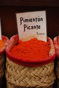 Spices for sale in Granada