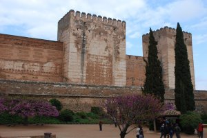 Alcazaba on the grounds of the Alhambra