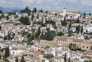 View of Granada from Palacios Nazaries