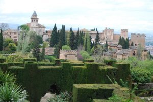 View of the Alhambra from Generalife