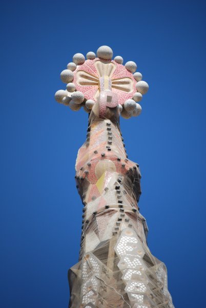 One of the spires of Sagrada Familia 