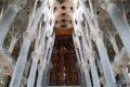 Interior of Sagrada Familia 