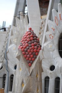 Fruit on Sagrada Familia 