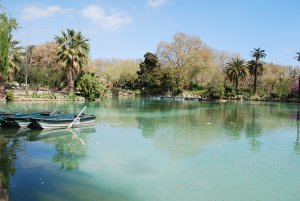 Lake at Parc de la Ciutadella 