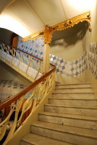 Staircase in Casa Batllo 