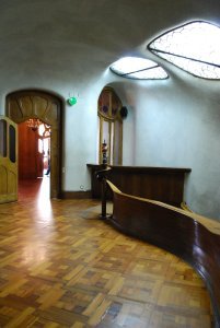 Curvy interior of Casa Batllo 
