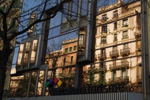 Reflection in Barcelona 