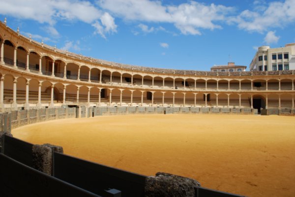 Bullfighting ring in Ronda