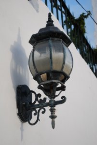 Lightpost in Nerja