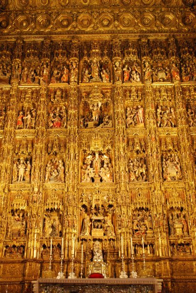 Interior of Sevilla's Cathedral