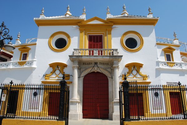 Exterior of Plaza de Toros de la Real Maestranza