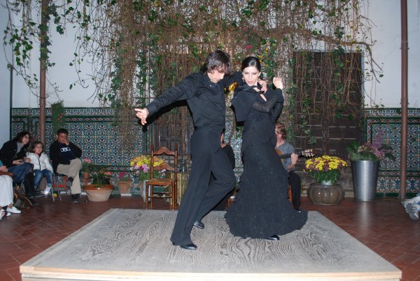 Flamenco show at Casa de la Memoria de Al-Andalus in Sevilla