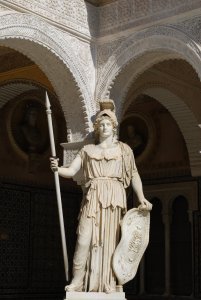 Statue at Casa de Pilatos