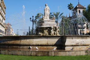 Fountain in Sevilla