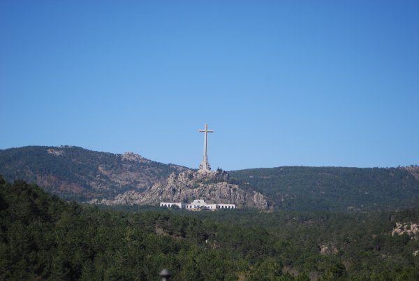 Valley of the Fallen from a distance