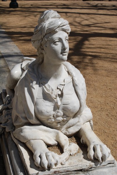 Statue at La Granja Palace