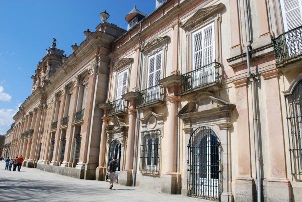 Back exterior of La Granja Palace