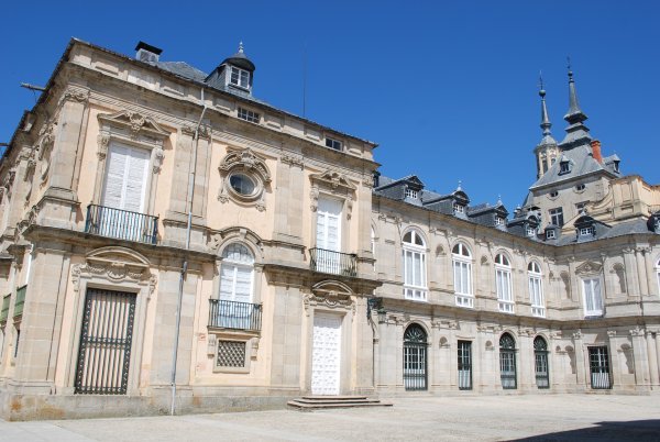 Exterior of La Granja Palace