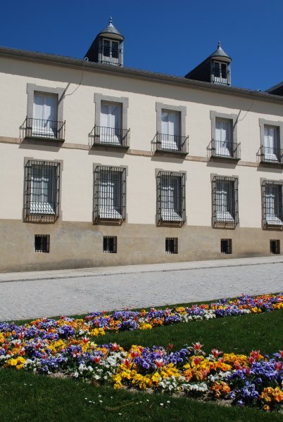 Side exterior of La Granja Palace