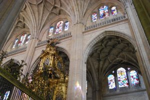 Interior of Segovia's Cathedral