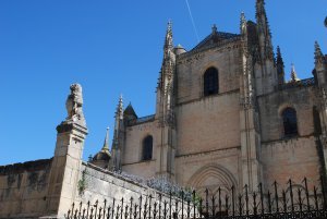 Exterior of Segovia's Cathedral