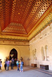 Interior of Segovia's Alcazar