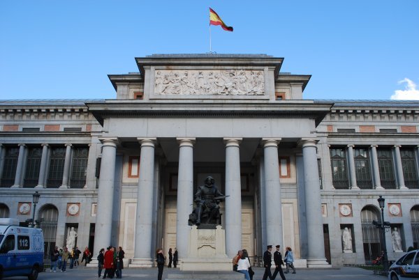 Exterior of the Prado Museum in Madrid