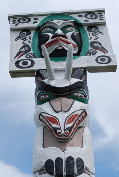 Totem Pole in Duncan