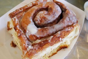 The not so good cinnamon roll from Langley Village Bakery