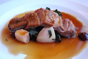 Mike's duck from the Oystercatcher