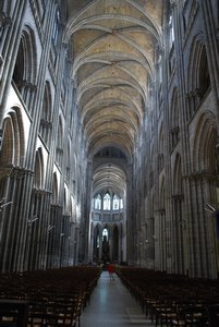 Interior of Rouen's Cathedral