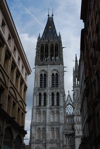 Exterior of Rouen's Cathedral 