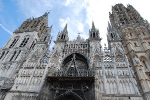 Exterior of Rouen's Cathedral 