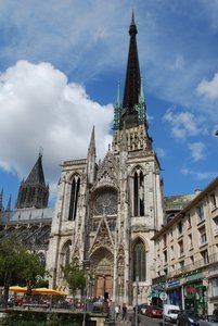 Exterior of Rouen's Cathedral