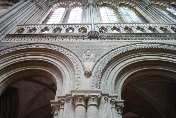 Interior of Bayeux's Cathedral