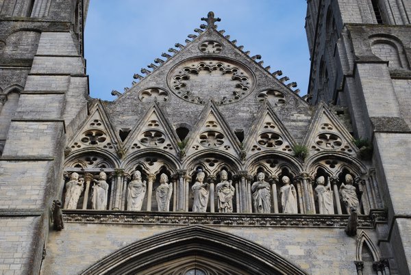 Exterior of Bayeux's Cathedral