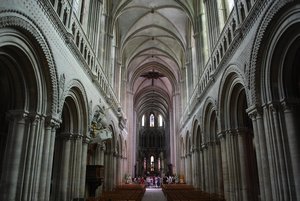 Interior of Bayeux's Cathedral