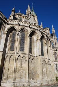 Exterior of Bayeux's Cathedral