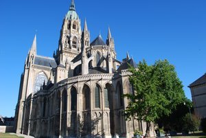 Exterior of Bayeux's Cathedral