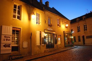 Bayeux at night