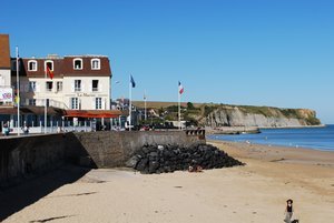 The town of Arromanches