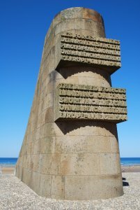 Monument at Omaha Beach